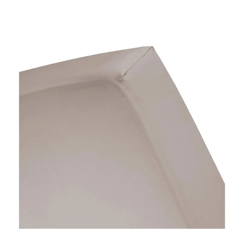 Cinderella flanellen hoeslaken Morning (taupe) Weekendaanbieding