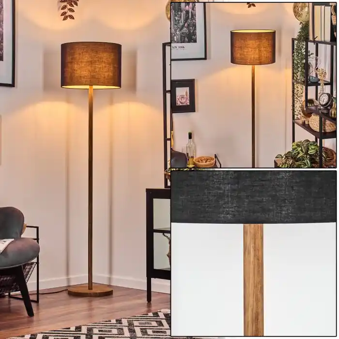 Bassagoda Staande lamp Natuurlijke kleuren, 1-licht Tijdelijk Beschikbaar
