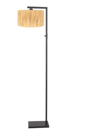Lage Prijs steenhouwer Stang Staande lamp Zwart, 1-licht