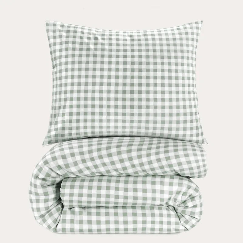 NOUS Living katoenen dekbedovertrek 1-persoons (140x220 cm) Snelle Levering