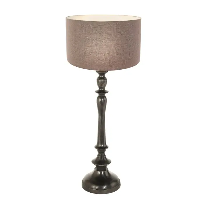 Aanbieding steenhouwer Bois Tafellamp Zwart, 1-licht
