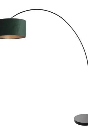 Tijdelijk Beschikbaar steenhouwer Solva Staande lamp Zwart, 1-licht