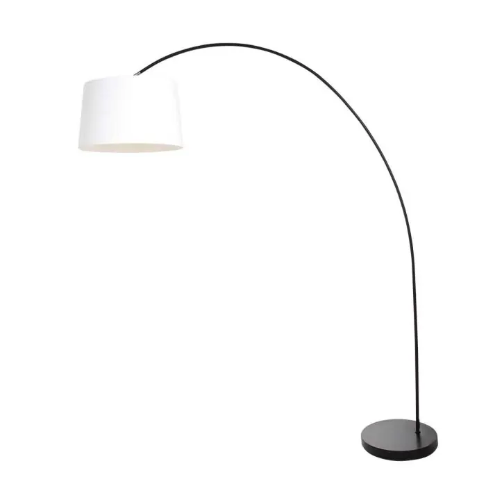 steenhouwer Solva Staande lamp Zwart, 1-licht Aanbieding