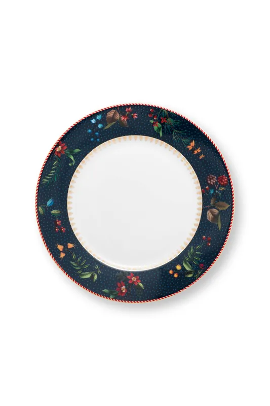 Pip Studio Berry Blues ontbijtbord (Ø21 cm) Premium