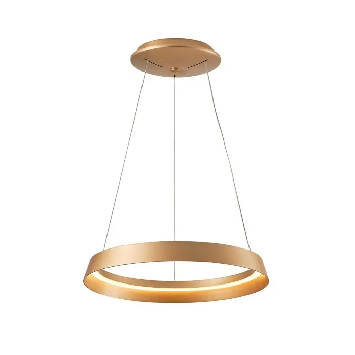 Actieprijs steenhouwer Ringlux Hanglamp LED Goud, 1-licht
