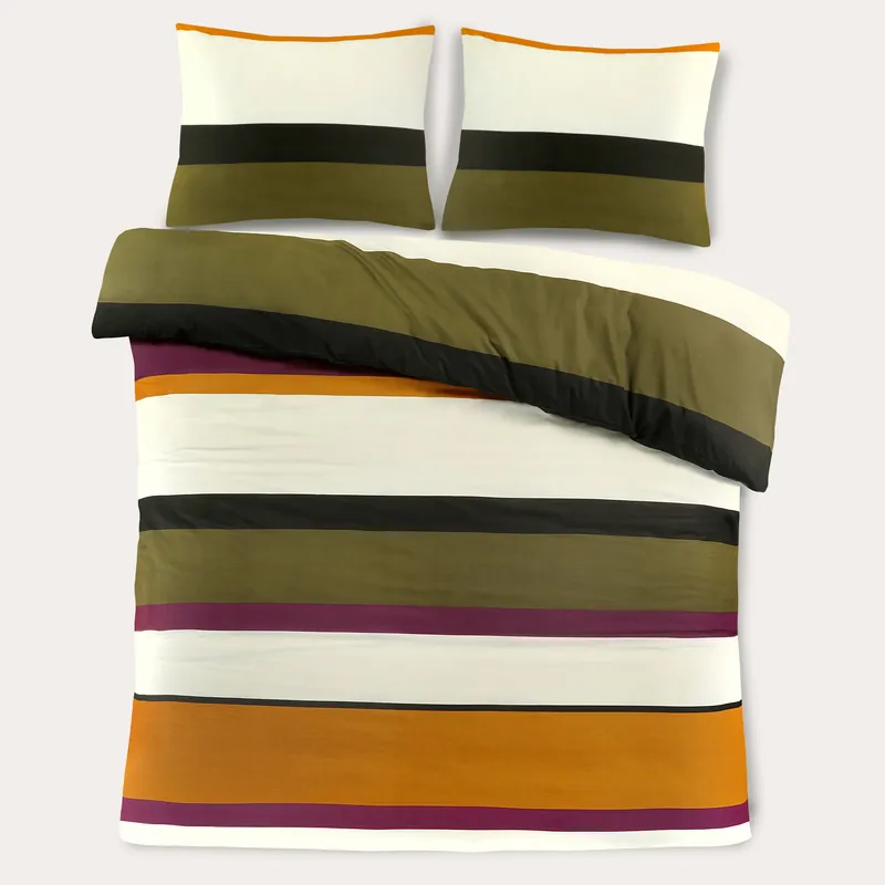 Nieuw NOUS Living katoenen dekbedovertrek lits-jumeaux (240x220 cm)