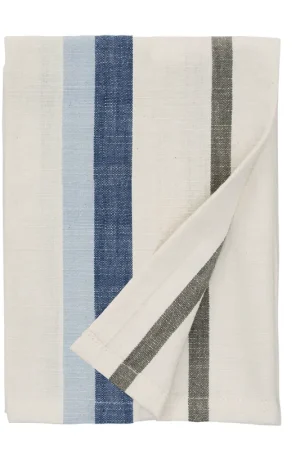 Hete Deal Madam Stoltz theedoek blauw (70x50 cm)