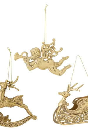 Bloomingville kerstornament Anisa (set van 3) Snelle Levering