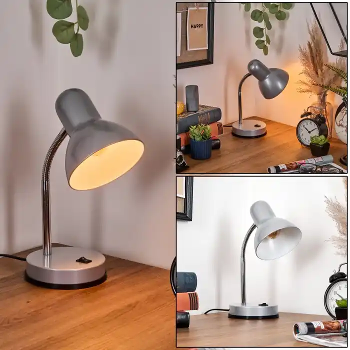 Werup Tafellamp, Leeslamp Zilver, 1-licht Betaalbaar