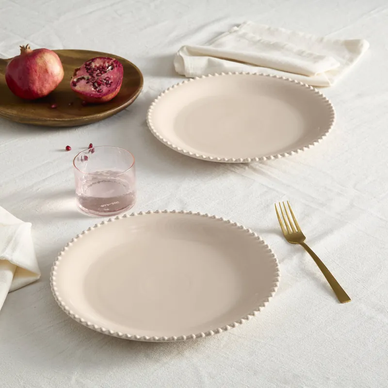 Rechtstreeks Van De Fabrikant NOUS Living Perle dinerbord (Ø27 cm) (set van 2)
