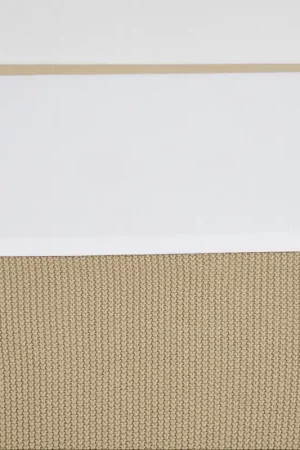 Meyco baby ledikantlaken Bies 100x150cm Sand Alleen Vandaag