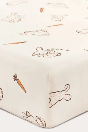 Superprijs NOUS Kids katoenen hoeslaken ledikant (120x60 cm)