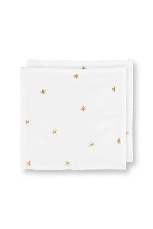 Pip Studio Dot Delight servet (40x40 cm) (set van 2) Goedkoop