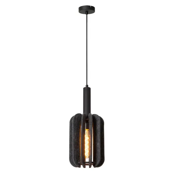 Nieuw Lucide RAFAL Hanglamp Zwart, 1-licht