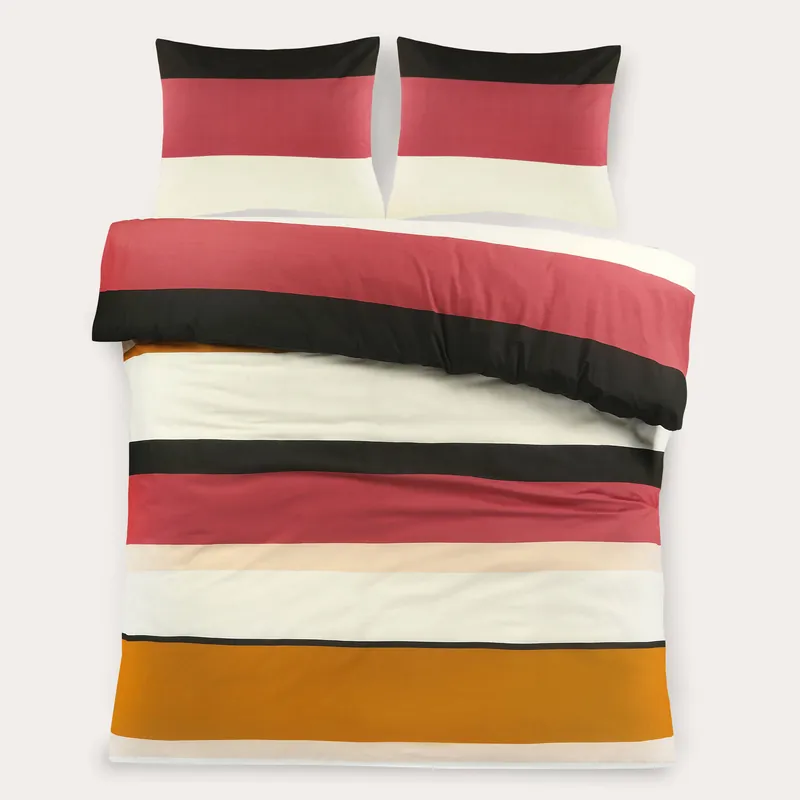 NOUS Living katoenen dekbedovertrek 2-persoons (200x200 cm) Favoriet