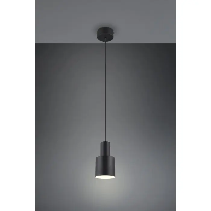Trio verlichting Agudo Hanglamp Zwart, 1-licht Veilige Betaling