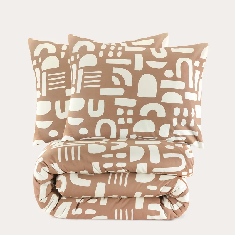 Gratis Retour NOUS Living katoenen dekbedovertrek 2-persoons (200x220 cm)