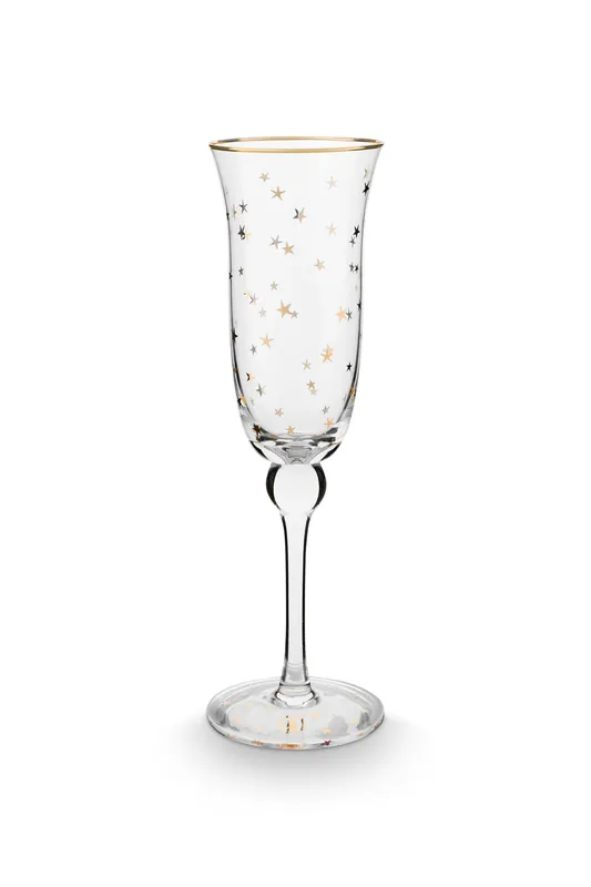 Pip Studio Royal Winter White champagneglas Uitverkoop