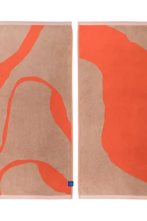 Laatste Versie Mette Ditmer handdoek Nova Arte (set van 2) (90x50 cm)