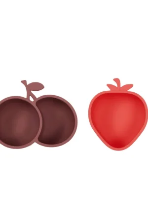 OYOY Mini snack schaaltjes Yummy (set van 2) Superprijs