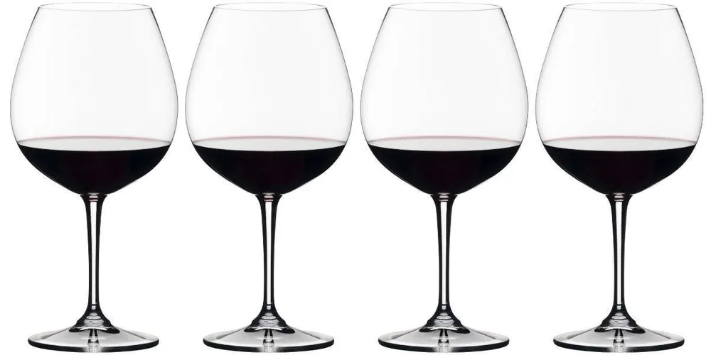Riedel Rode Wijnglazen Vivant - Pinot Noir - 700 ml - 4 Stuks Meest Verkocht