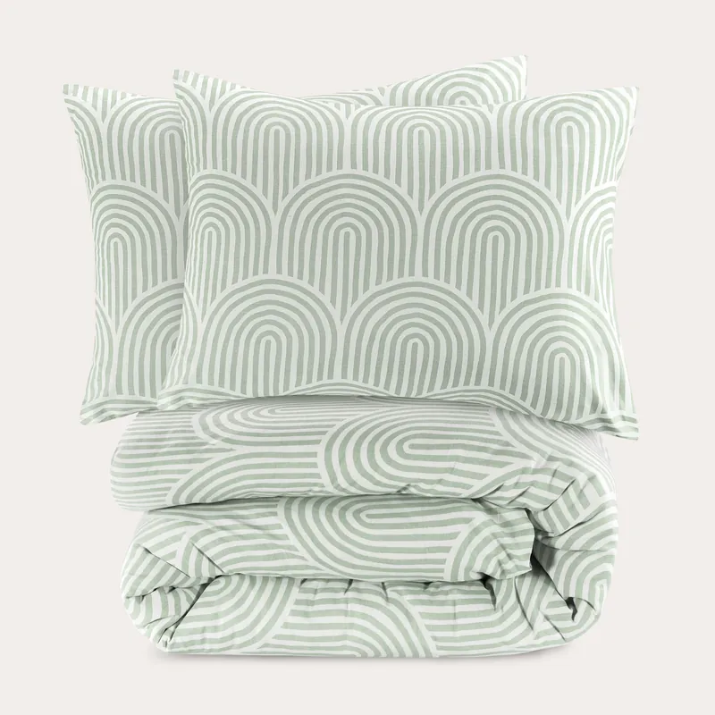 NOUS Living katoenen dekbedovertrek 2-persoons (200x200 cm) Fabrieksprijs
