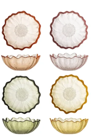Gereduceerde Prijs Bloomingville kom kana (set van 4) (Ø12 cm)