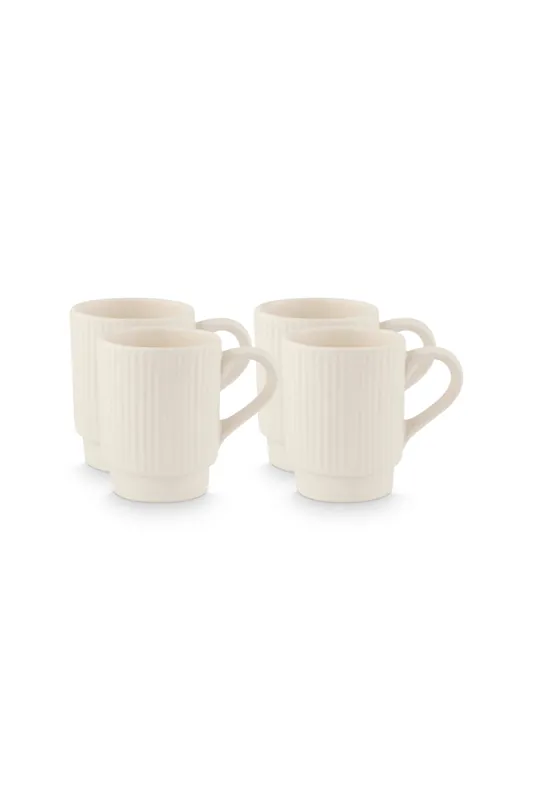 Fabrieksprijs vtwonen mok (300 ml) (set van 4)
