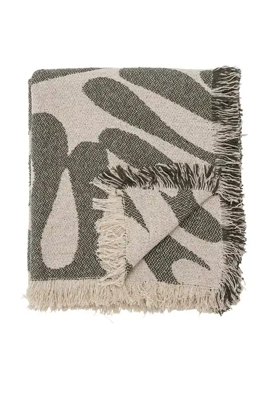 Bloomingville plaid Alk (160x130 cm) Express Levering