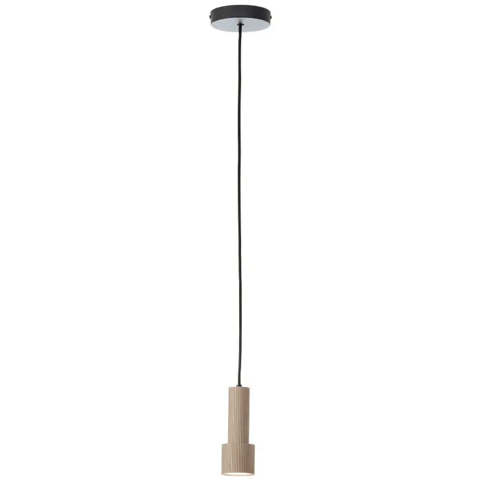 Weekendaanbieding Briljante lampen Cadiz Hanglamp Zwart, 1-licht