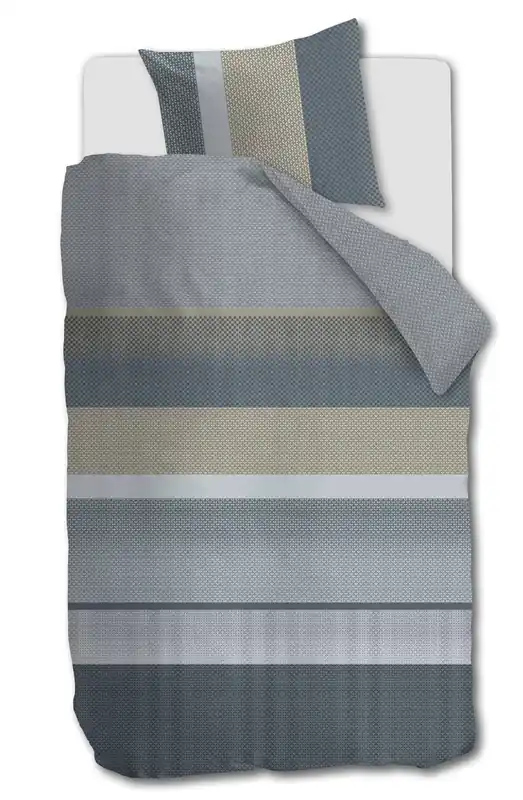 Beddinghouse katoen satijnen dekbedovertrek 1-persoons (140x220 cm) Hoge Kwaliteit