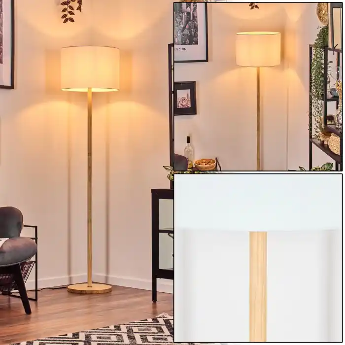 Veilige Betaling Bassagoda Staande lamp Natuurlijke kleuren, 1-licht