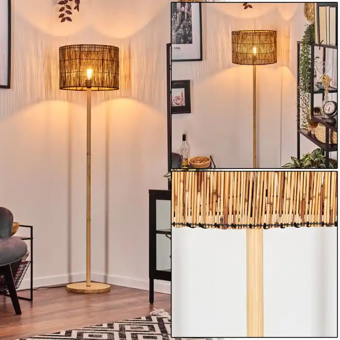 Cando Staande lamp Natuurlijke kleuren, 1-licht Seizoensaanbieding