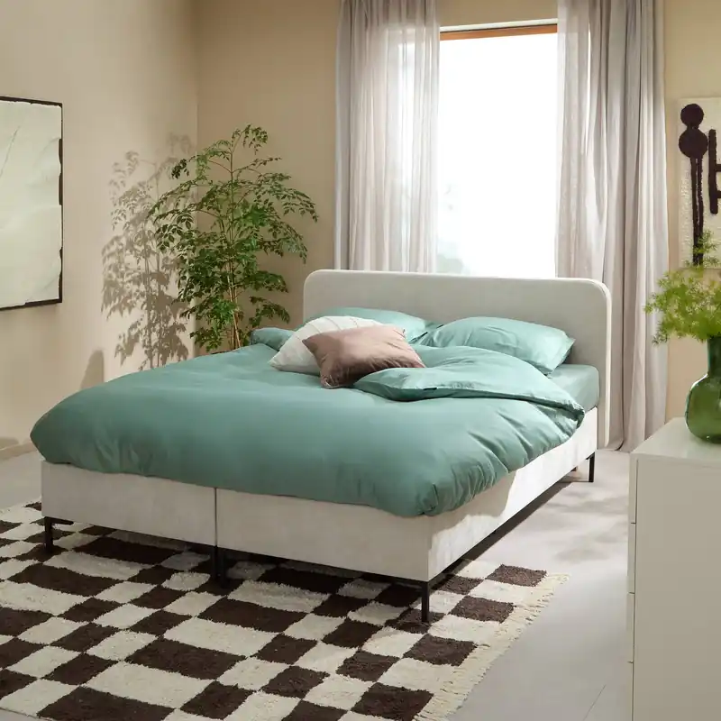 Beperkte Voorraad NOUS Living pocketvering boxspring Marymount 180x220
