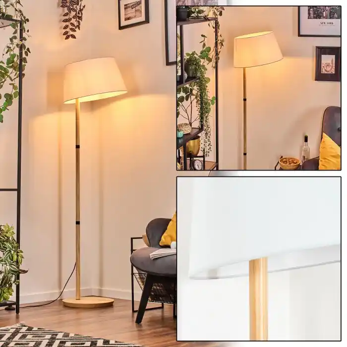 Aanbieding Bassagoda Staande lamp Natuurlijke kleuren, 1-licht