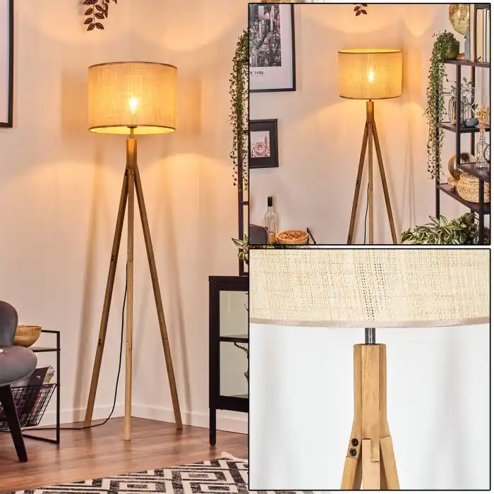 Sabadim Staande lamp Natuurlijke kleuren, 1-licht Merkproduct