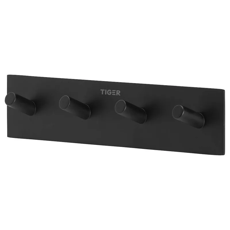 Tiger handdoekhaak Square (4 haken) Merkproduct