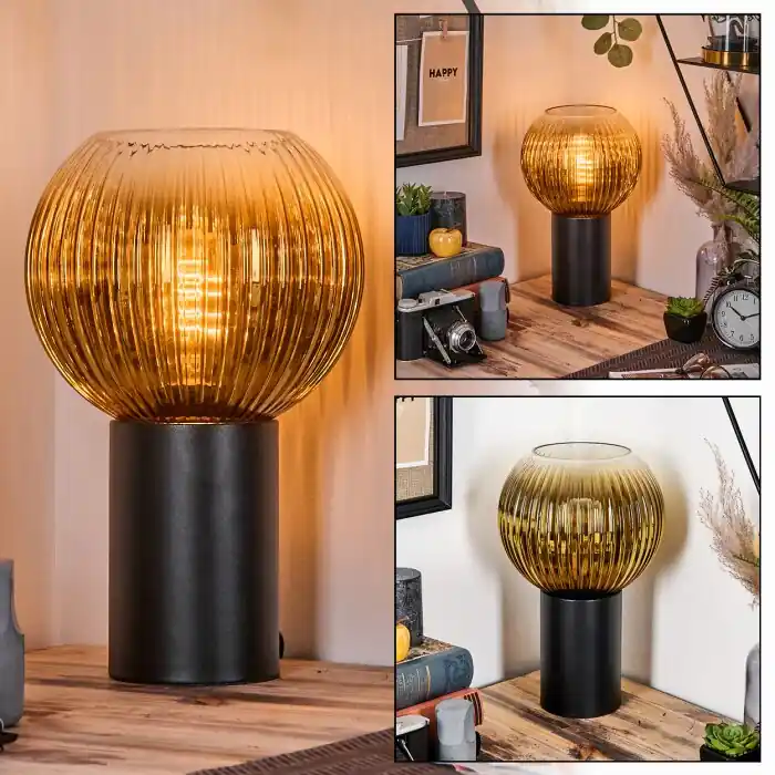 Koyoto Kogellampje, Bureaulamp, Tafellamp Goud, Duidelijk, 1-licht Populair