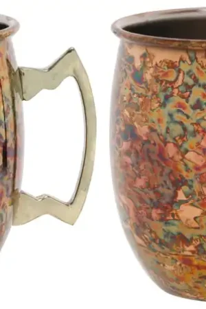 Alleen Vandaag Cosy & Trendy Moscow Mule Cocktailbekers - Antiek Koper - 450 ml - 2 Stuks