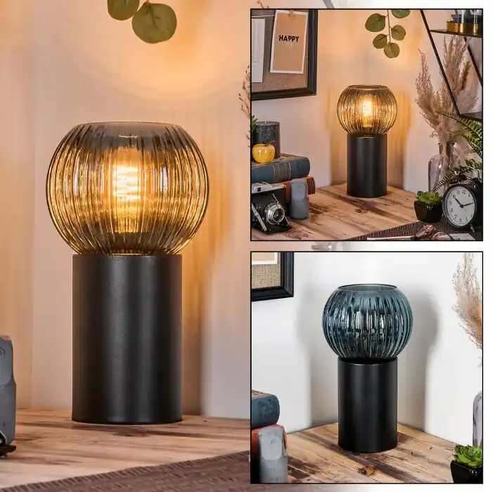 Meest Verkocht Koyoto Kogellampje, Bureaulamp, Tafellamp Blauw, 1-licht