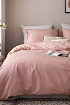 Speciale Aanbieding Cinderella katoenen dekbedovertrek lits-jumeaux roze (240x220 cm)