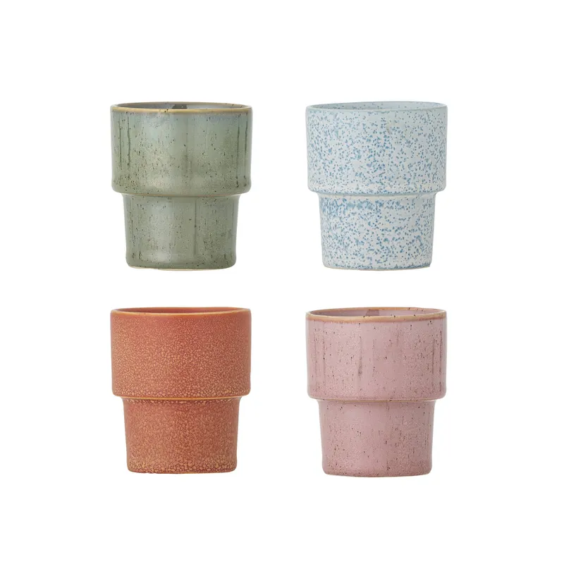 Bloomingville espresso kop Ewan (set van 4) (75 ml) Gratis Retour