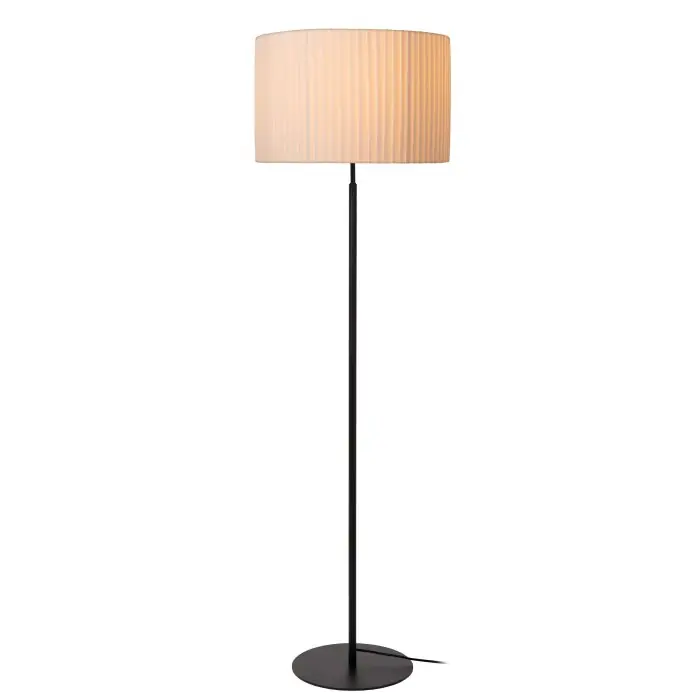 Lucide FOLD Staande lamp Zwart, 1-licht Hete Deal