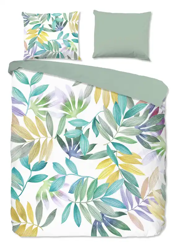 Weekendaanbieding Good Morning katoenen dekbedovertrek lits-jumeaux (240x220 cm)