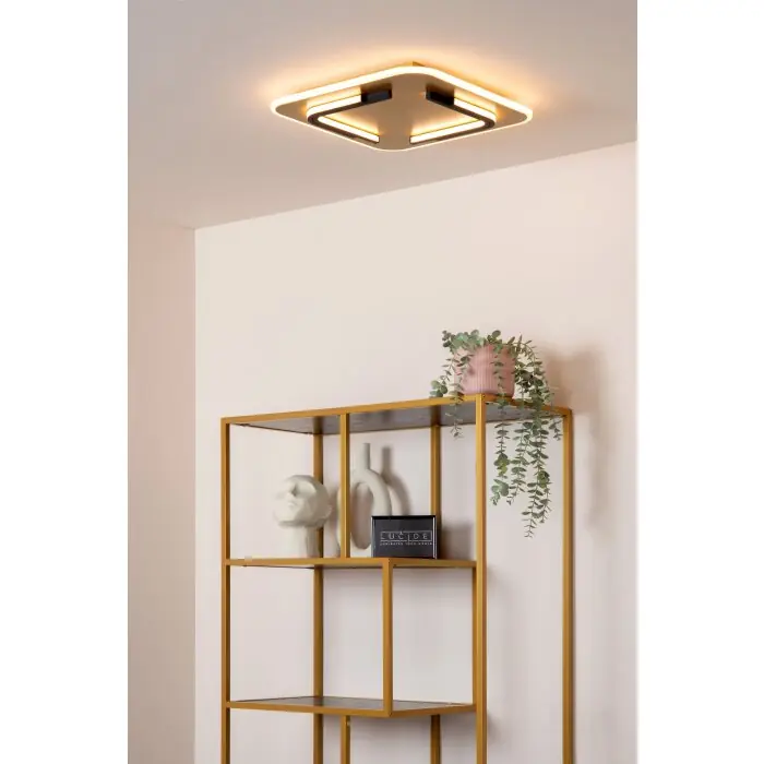 Direct Verzonden Lucide ANDREAS Plafondlamp LED Goud, 1-licht