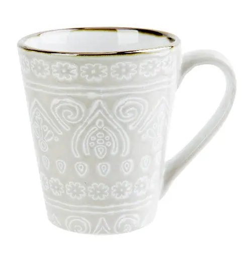 Actieprijs Cosy & Trendy Koffiemokken Murano Beige 340 ml - 6 Stuks