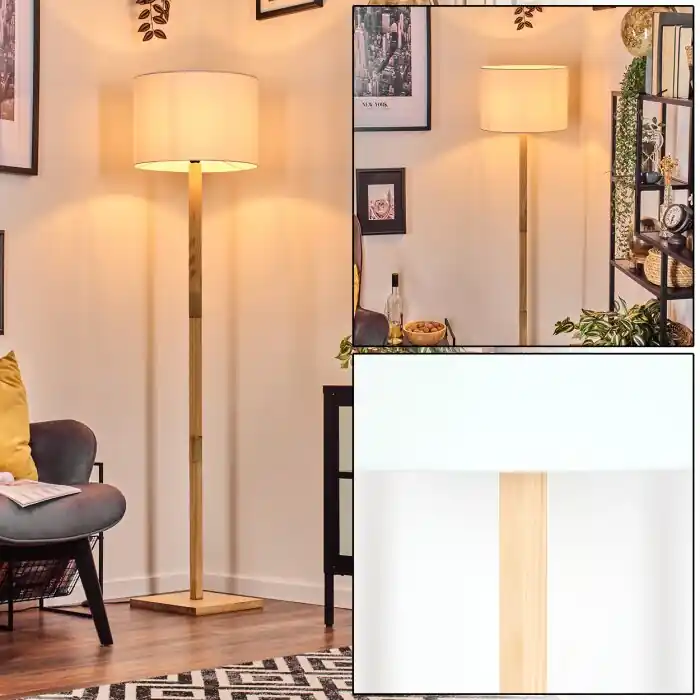 Weekendaanbieding Bassagoda Staande lamp Natuurlijke kleuren, 1-licht