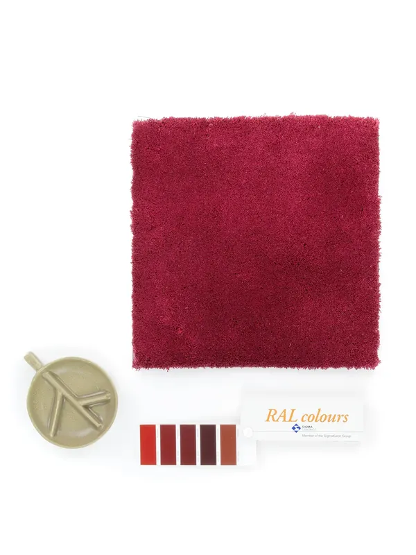 Vloerkleed MOMO Rugs Naturais Flax Scarlet Red Nu Kopen