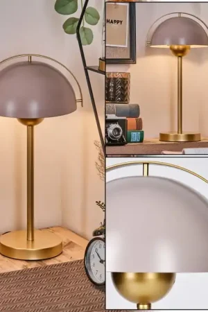 Beperkte Voorraad Paddenstoel look Guttsta Tafellamp Goud, 1-licht