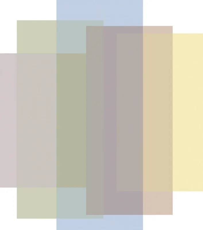Gecertificeerd Laagpolig vloerkleed Moooi Carpets Blended 5 Colours Morning White